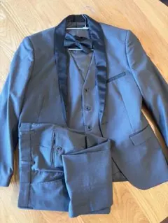 THE URBAN BLANCHE タキシード グレー 4点セット S