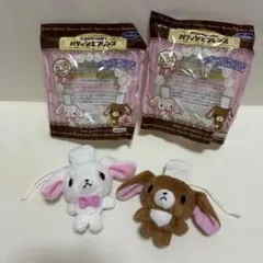 サンリオ　シュガーバニーズ　 パティシエフレンズ　ぬいぐるみマスコット 2点　☆