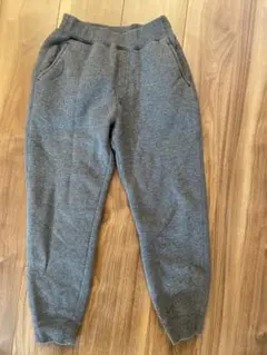 【まめ様専用】ユニクロ　ボアスウェットパンツ　ダークグレー　130cm
