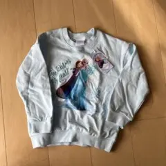 プリンセス　アナと雪の女王　エルサ　ディズニー　キッズ　トレーナー　110