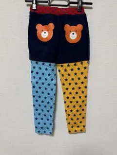 【美品】Hot Biscuit MIKIHOUSE 星柄 ハーフパンツ 120