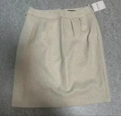 GREEN LABEL RELAXING ひざ丈スカート（短め） 38 ベージュ