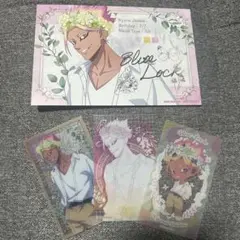 ブルーロック flower crown 士道龍聖 ポストカード クリアカード