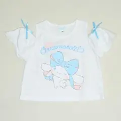 新品 BABYDOLL 肩開きリボンTシャツ キッズ サンリオ シナモンのサムネイル