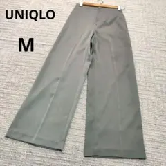 UNIQLO ユニクロ イージーパンツ 光沢感 春夏 シンプル カジュアル M