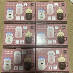 ちいかわ チルタイム蓋付きマグカップ ちいかわ うさぎ ハチワレ 全3種2セット