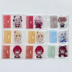 にじさんじ　チョコエッグ　アクリルスタンド　ステッカー 9個セット