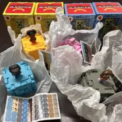 マクドナルド ハッピーセット マインクラフト フィギュア 4種