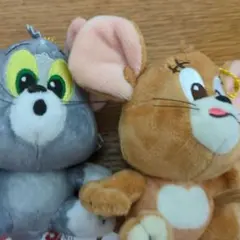 トムとジェリー　ベビー　マスコット　2点セット