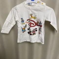 ディズニーリゾート　90㎝　ロングTシャツ　子ども服　ミッキー　ミニー　プルート