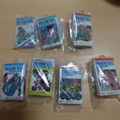 ドラゴンボール 40周年コミックキーホルダー 7個セット