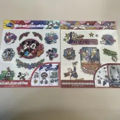 ディズニー ステンドグラス風ステッカー 2シート