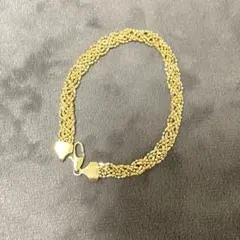 土日限定値下げハムhum 18k 10連チェーンブレスレット ダイヤ - メルカリ