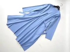 ANAYI アナイ ロングカーディガン 羽織　サイズ38 水色系