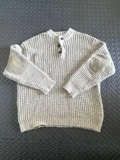 NIKO AND... 2025完売品 ニットセーター Mサイズ 肘当て付き