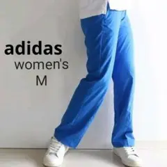 US adidas ゴルフ パンツ 青 伸縮性◎ ストレッチ性 J160 M