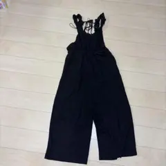 LOWRYS FARM サロペット ブラック Fサイズのサムネイル