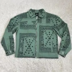 ゆっきー 様ZARA 中綿キルティングジャケット バンダナ柄 ペイズリー柄