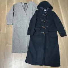 《期間限定》レディース　ロングコート　2枚セット