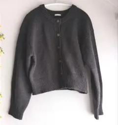 GU ダークグレー カーディガン