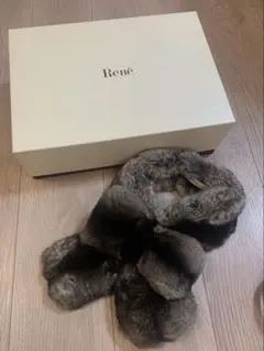 ★　新品　レアデザイン　リバーシブル！　シナモンチンチラマフラー　裏ヴィーゼル 2025年最新チンチラ マフラーの人気アイテム - メルカリ