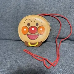 アンパンマン 紐付き円形ポーチ