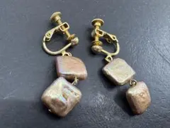 M7145 淡水真珠　イヤリング　ヴィンテージ アクセサリー