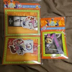 ズートピア2 ハッピーくじ Ｆ賞 ラバーマスコットキーホルダー フィニック