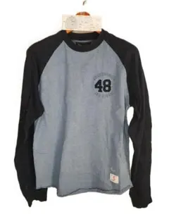 Abercrombie & Fitch ワンポイントロゴ ロンT S USA古着