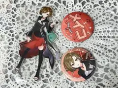 8月までの出品予定です。 MEIKO アクリルスタンド 缶バッジセット 新品