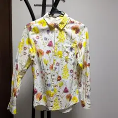graniph グラニフ　花柄　長袖シャツ 森野美紗子デザイン Sサイズのサムネイル