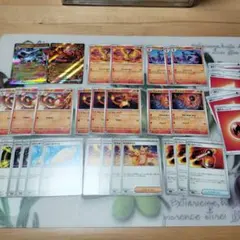 メガリザードンX RR デッキパーツ　オドリドリex　進化ライン　計35枚