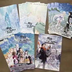 Re:ゼロから始める異世界生活 リゼロ 映画 フライヤー　チラシ