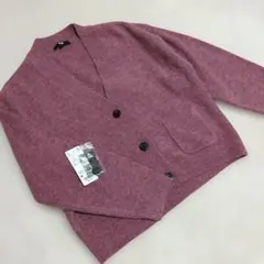 Mサイズ　ユニクロ　スフレヤーン　Vネック　カーディガン　UNIQLO