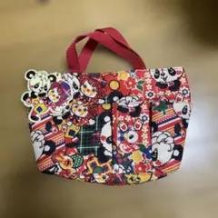 グラグラパンダ柄トートバッグ