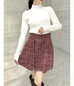 RESEXXY ツイードミニスカート