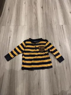 babyGap 長袖Tシャツ 12-18ヶ月 80cm ネイビーイエロー