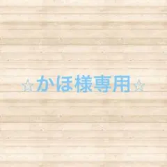⭐︎かほ様専用⭐︎