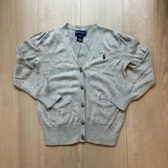 値下げ！Ralph Lauren グレー カーディガン 4/AT