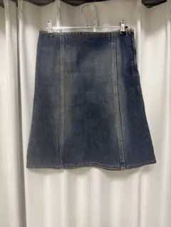 BURBERRY BLUE LABEL デニムタイトスカートのサムネイル
