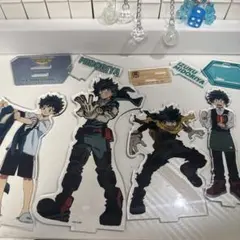 緑谷出久 アクスタ＆コースター5点セット 僕のヒーローアカデミア ヒロアカ