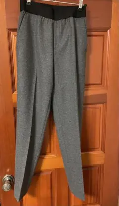 ❤️美品　M.Fil グレー 美脚　ウールパンツ　秋冬