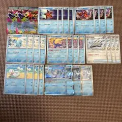 メガスターミーex デッキパーツ 構築 水タイプ　ムニキスゼロ