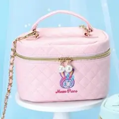 メゾピアノ バニティポシェット ピンク