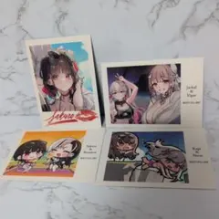 勝利の女神 NIKKE チェキ フォトカード 　4枚セット　サインのサムネイル
