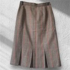東京スタイル タータンチェック ロング丈スカート 英国風 トラッドファッション