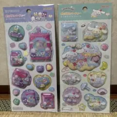 新作⭐︎サンリオ ポップデコパーティー わたあめカプセルシール 2種セット
