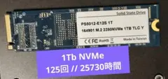 PHISON PS5012-E12S-1TB NVMe SSD. - メルカリ