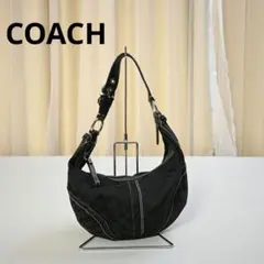 ●776★ COACH シグネチャー キャンバス ワンショルダーバッグ