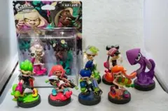 Splatoon スプラトゥーン amiibo アミーボ フィギュア 9体セット